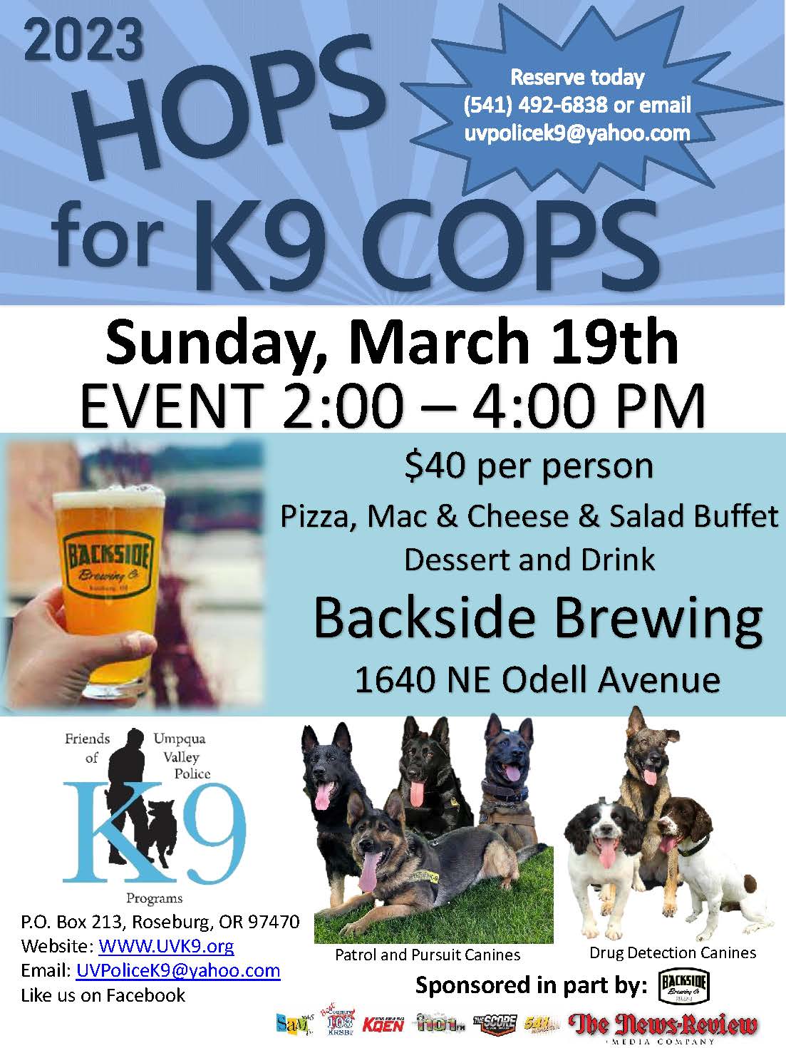 K9 Events City of Roseburg